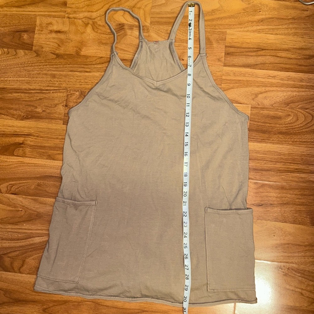 NWOT Free People Movement Hot Shot Mini Dress - Mocha Latte - Picture 5 of 15